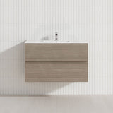 600-1500Mm Bathroom Wall Hung Vanity Stella Oak Pvc Cabinet Only Vanities