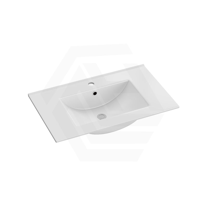 763x466x171mm Ceramic Top for Bathroom Vanity Single Bowl Gloss White