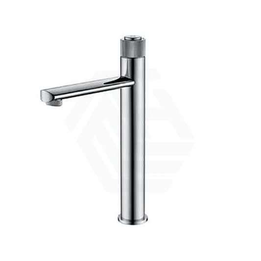 Ceejay Push High Rise Solid Brass Basin Mixer Chrome