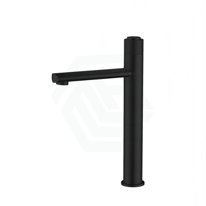 Cee Jay Payten High Rise Solid Brass Basin Mixer Matt Black Mixers