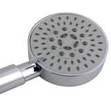 Chrome 5 Function Round Hand Held Shower Only 235mm*100mm Bathroom Products