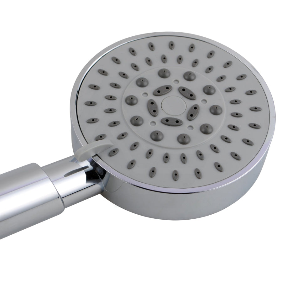 Chrome 5 Function Round Hand Held Shower Only 235mm*100mm Bathroom Products