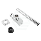 Chrome Basin Bottle Trap 32mm Square Solid Brass
