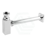 Chrome Square Bottle Trap 32mm BT001