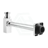 Chrome Basin Bottle Trap 32mm Square Solid Brass