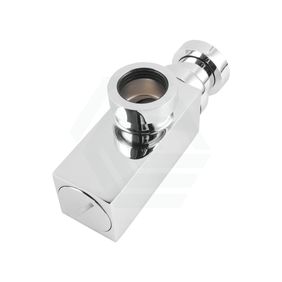 Chrome Basin Bottle Trap 32mm Square Solid Brass