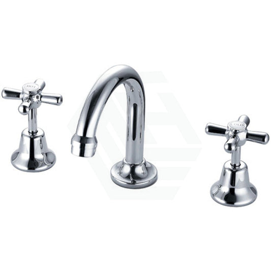 Chrome Brass & Zinc Alloy Tap Set For Basin Bath/Basin Sets