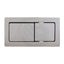 Chrome Fienza Square Toilet Flush Button Plate For Back To Wall Suite Toilets Push Buttons