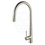 Chrome Solid Brass Round Mixer Tap With 360° Swivel And Pull Out For Kitchen Kitchen Products