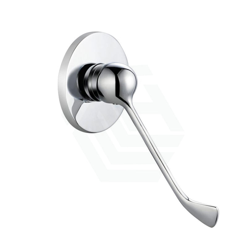 Chrome Solid Brass Wall Mixer With Extended Lever And Electroplating For Special Care Disabled