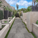 Concrete Rock Grip Concrete Look Medium Grey 300/600mm Tile