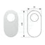 Chrome Solid Brass Mixer Cover Plate For Bathtub And Basin Cp001 Bathroom Products
