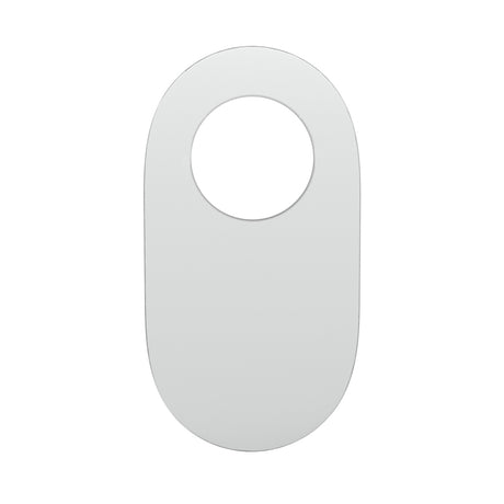 Macho Solid Brass Mixer Cover Plate for Bathtub and Basin Chrome/Matt Black