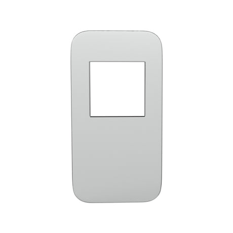 Macho Solid Brass Mixer Cover Plate for Bathtub and Basin Chrome/Matt Black