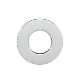 Macho Solid Brass Mixer Cover Plate for Bathtub and Basin Chrome/Matt Black