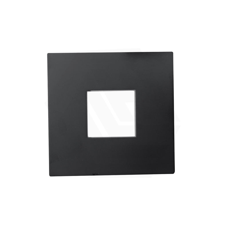 Macho Solid Brass Mixer Cover Plate for Bathtub and Basin Chrome/Matt Black