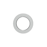 Macho Solid Brass Mixer Cover Plate for Bathtub and Basin Chrome/Matt Black