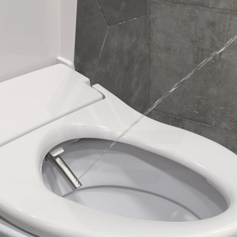 DAELIMBATH Ultra Slim Electronic Smart Bidet Toilet Seat with Remote Control Round / Elongated / D Shape Seats Available - Gloss White
