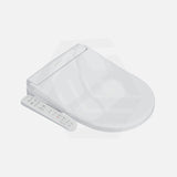 DAELIMBATH Ultra Slim Electronic Smart Bidet Toilet Seat with Side Arm Control Round / Elongated / D Shape Seats Available - Gloss White