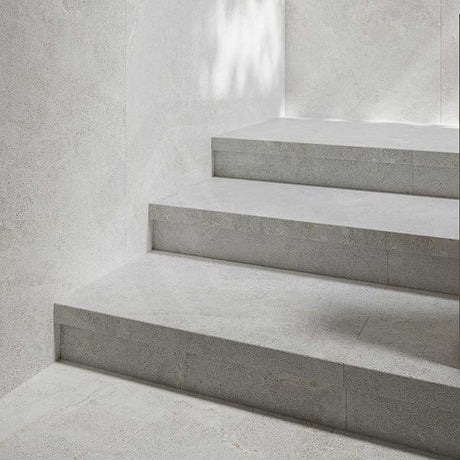 Anthology Crystal Stone Look External Bullnose Drop Edge 400x600mm