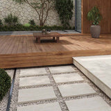 Avoca Bianco Travertine Look External Paver 400x600x20mm