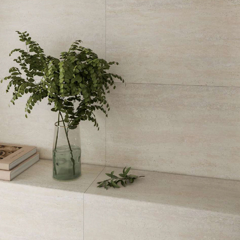 Avoca Bianco Travertine Look Matt White 300/600/1200mm Tile