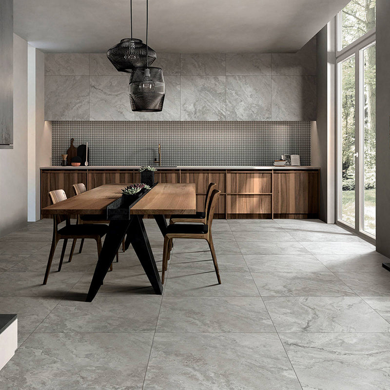 Baroque Surface Tec Stone Look Medium Grey 300/600/1200mm Tile