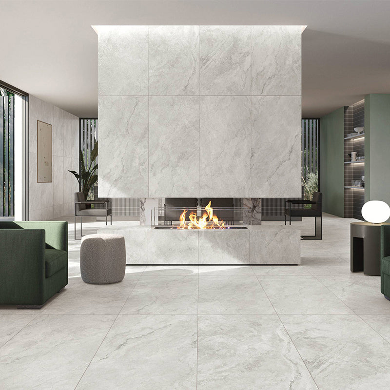 Baroque Surface Tec Stone Look Light Grey 300/600/1200mm Tile