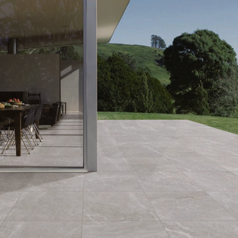 Capri Earl Grey Stone Look External Paver 600x600x20mm
