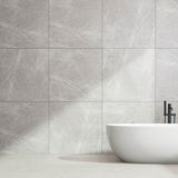 Capri Earl Grey Matt Stone Look 900x900mm Tile
