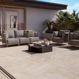 Capri Nutmeg Stone Look External Paver 600x600x20mm