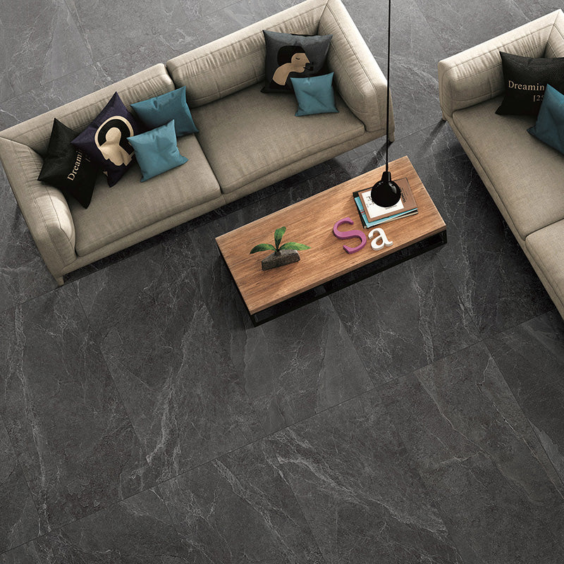 Capri Pepper Surface Tec Stone Look Dark Grey 300/600/1200mm Tile