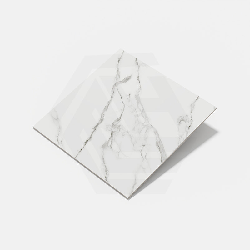 Calacatta Deluxe Honed Marble Look Super White 300/600/1200 Tile