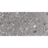 Ceppo Stone Terrazzo Look Surface Tec Dark Grey 300/600/1200mm Tile
