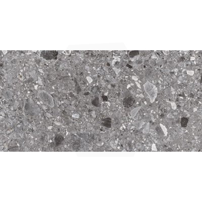 Ceppo Stone Terrazzo Look Surface Tec Dark Grey 300/600/1200mm Tile