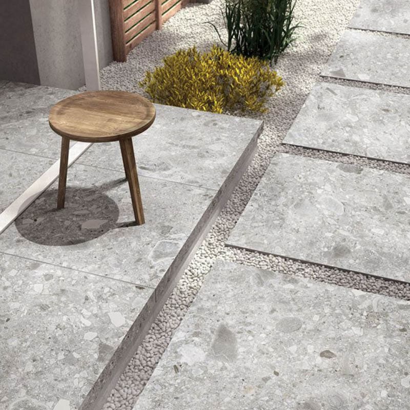 Ceppo Stone Medium Terrazzo Look External Paver 600x600x20mm