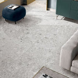Ceppo Stone Terrazzo Look Surface Tec Medium Grey 300/600/1200mm Tile