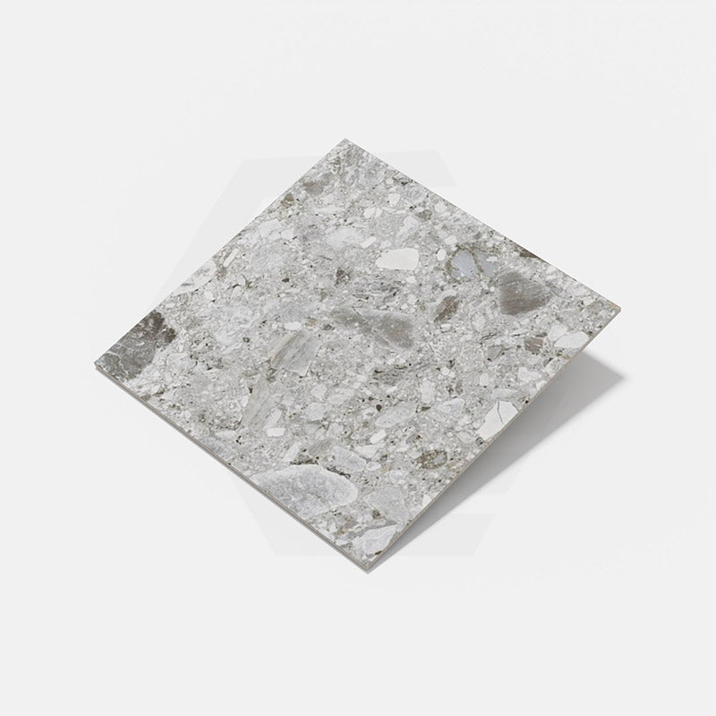 Ceppo Stone Terrazzo Look Surface Tec Medium Grey 300/600/1200mm Tile