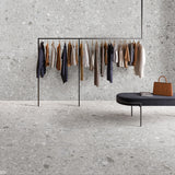 Ceppo Stone Terrazzo Look Surface Tec Dark Grey 300/600/1200mm Tile
