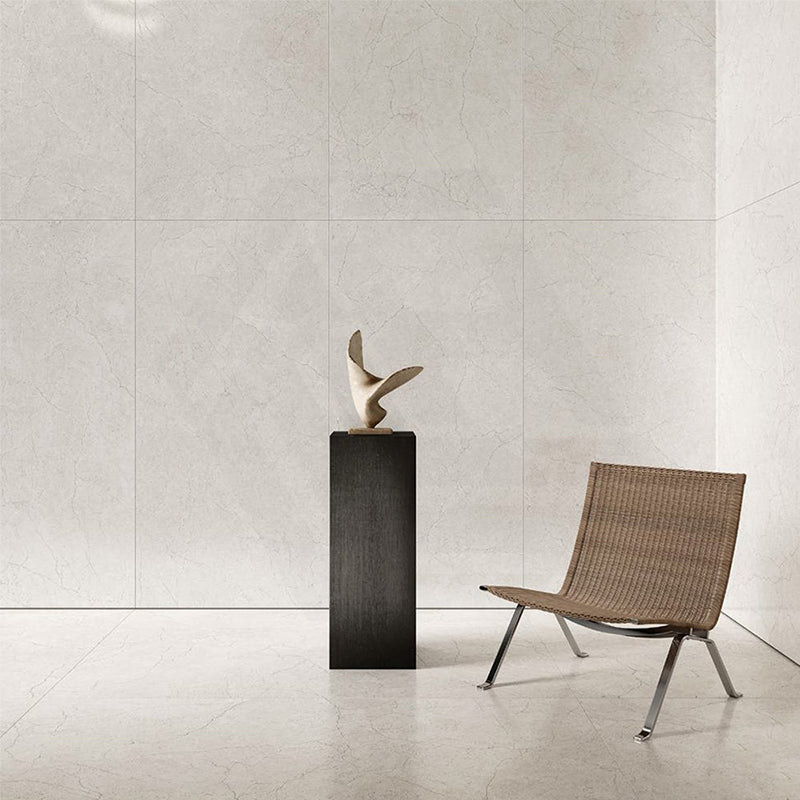 Crema Marfil Bianco Marble Look Matt White 300/600/1200mm Tile