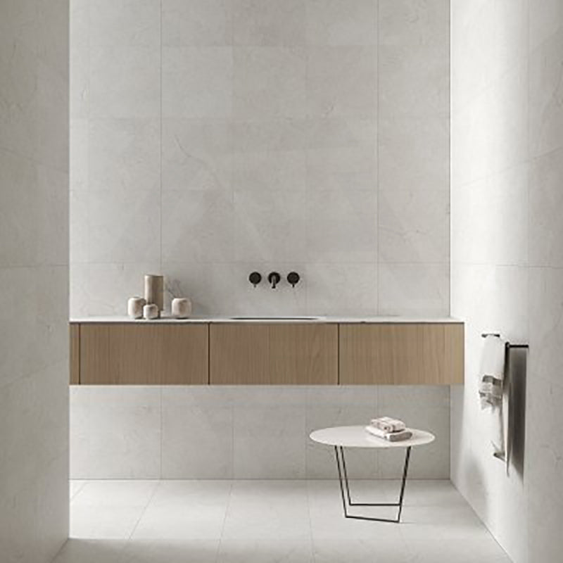 Crema Marfil Bianco Marble Look Matt White 300/600/1200mm Tile