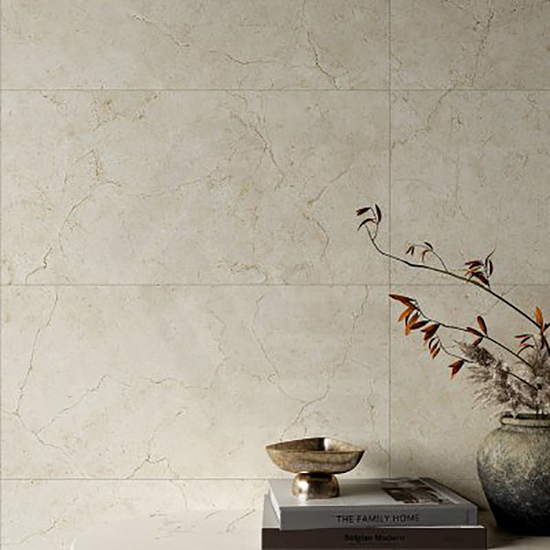 Crema Marfil Ivory Marble Look Matt Beige 300/600/1200mm Tile