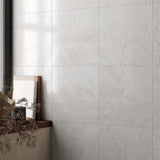 Crema Marfil Bianco Marble Look SilkTec White 300/600/1200mm Tile
