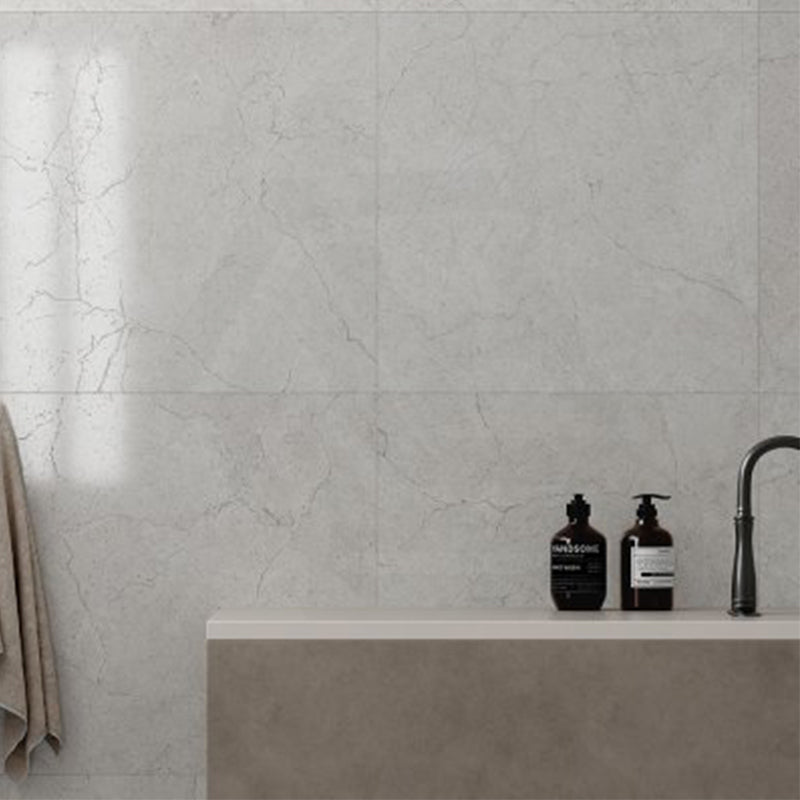 Crema Marfil Bianco Marble Look SilkTec White 300/600/1200mm Tile
