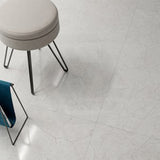 Crema Marfil Bianco Marble Look SilkTec White 300/600/1200mm Tile