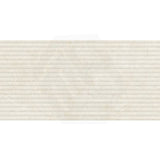 Crema Marfil Ivory 3D Concave Marble Look SilkTec Beige 600x1200mm Tile