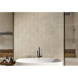 Crema Marfil Ivory 3D Concave Marble Look SilkTec Beige 600x1200mm Tile