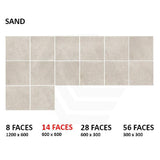 Concrete Rock Sand Concrete Look Matt Beige 300/600/1200mm Tile