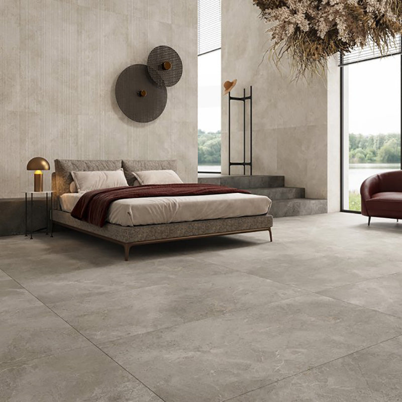 Cosmic Silver Stone Look Matt Medium Grey 300/600/1200mm Tile