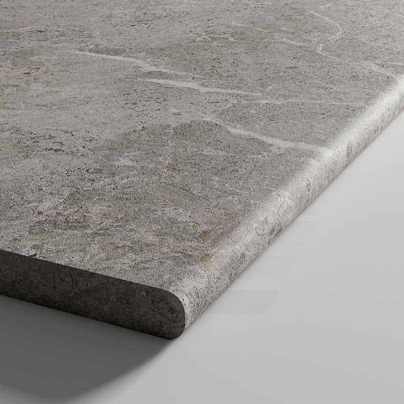 Cosmic Silver Round Edge Stone Look External Bullnose 400x600x20mm